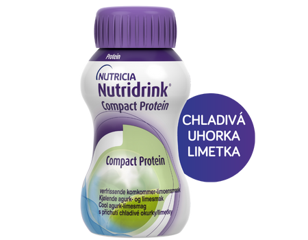 Nutridrink Compact Protein chladivá uhorka limetka